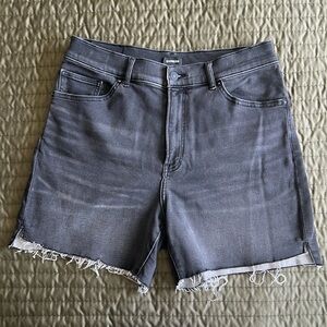 Express Shorts High Rise Midi length Jean Denim High Waist Shorts